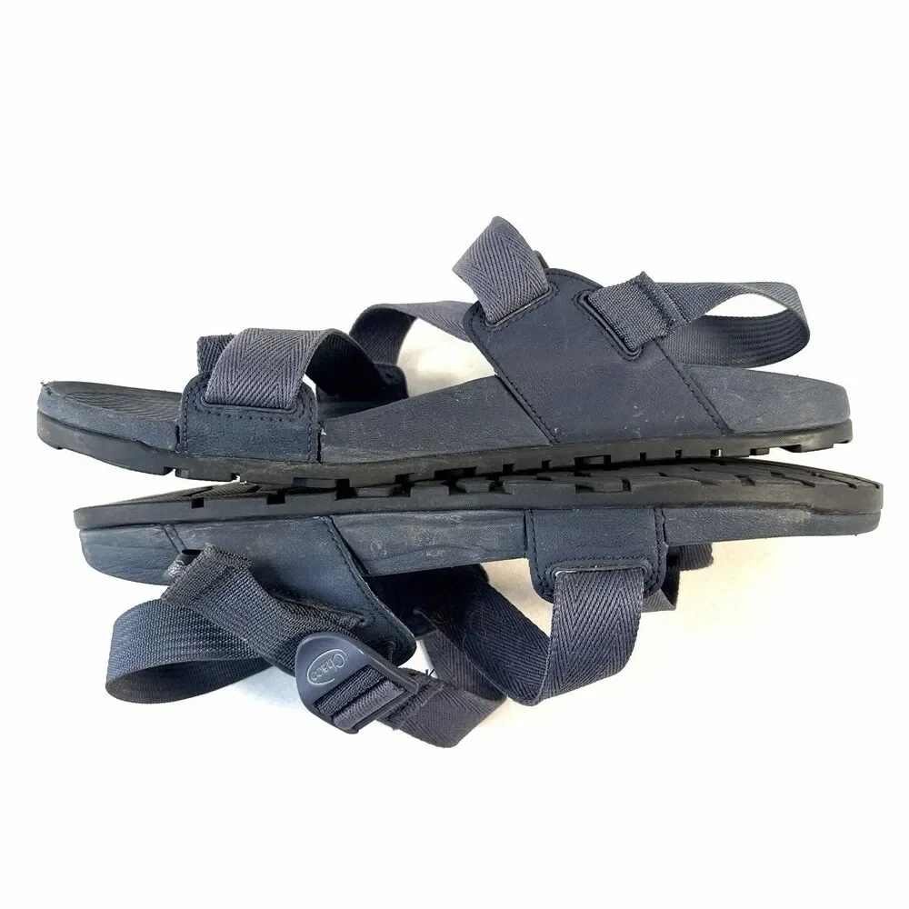 New Chaco Lowdown 2 Sandals Mens Blue Hiking Shoes Z Strap Walking Water Sz 10